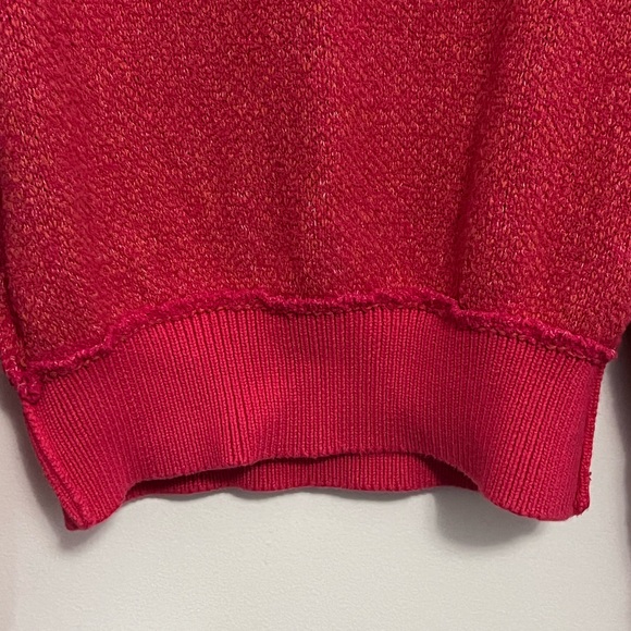 Free People Women’s Riptide Bishop Sleeves V-Neck Sweater. - Picture 9 of 11